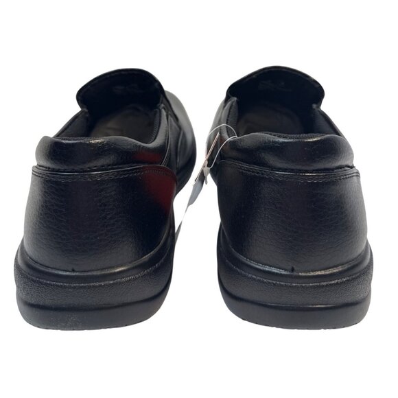 DS Work Men's Manager Slip Resistant Slip On Black Shoes Size 11 - Picture 4 of 10